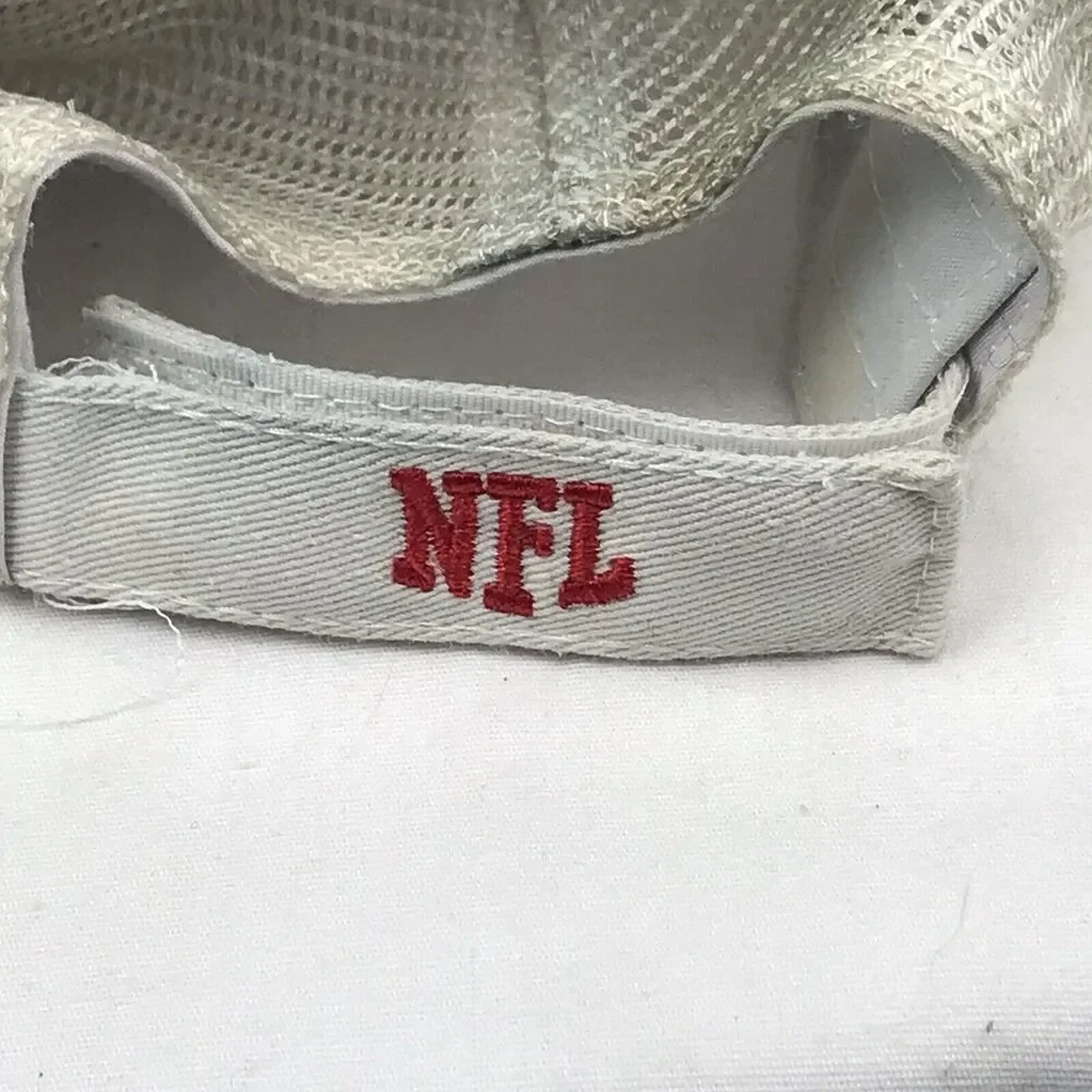 Coors Light NFL Trucker Hat Charcoal Mesh Vintage Hook Loop Strap NFL Fan Gear